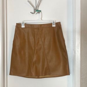 Leather Skirt